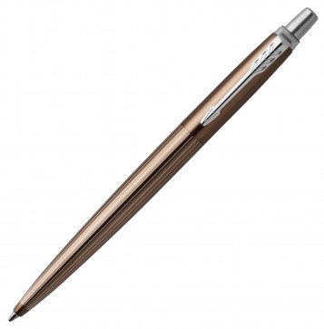 Шариковая ручка Parker Jotter  Premium Carlisle Brown Pinstripe CT