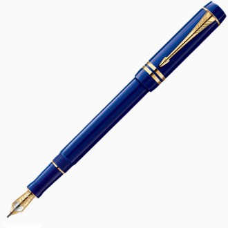 Перьевая ручка Parker Duofold Lapis Lazuli GT International