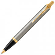Шариковая ручка Parker IM Metal Core Brushed Metal GT