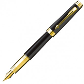 Перьевая ручка Premier Lacquer Black GT